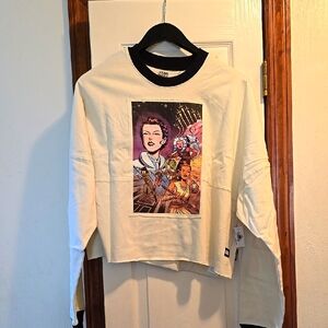 Graphic Long Sleeve Shirt With Star War Graphic